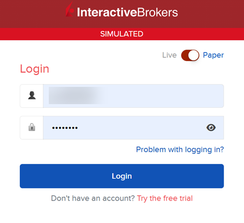 Image of where you enter your credentials to log into Portal.